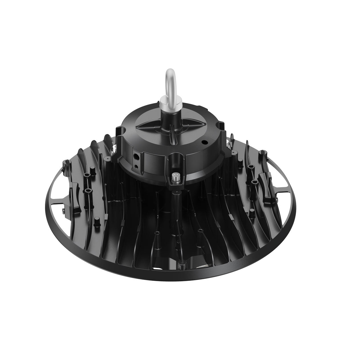 UFO LED High Bay light with adjustable beam angles and wattage for versatile industrial and commercial lighting applications
