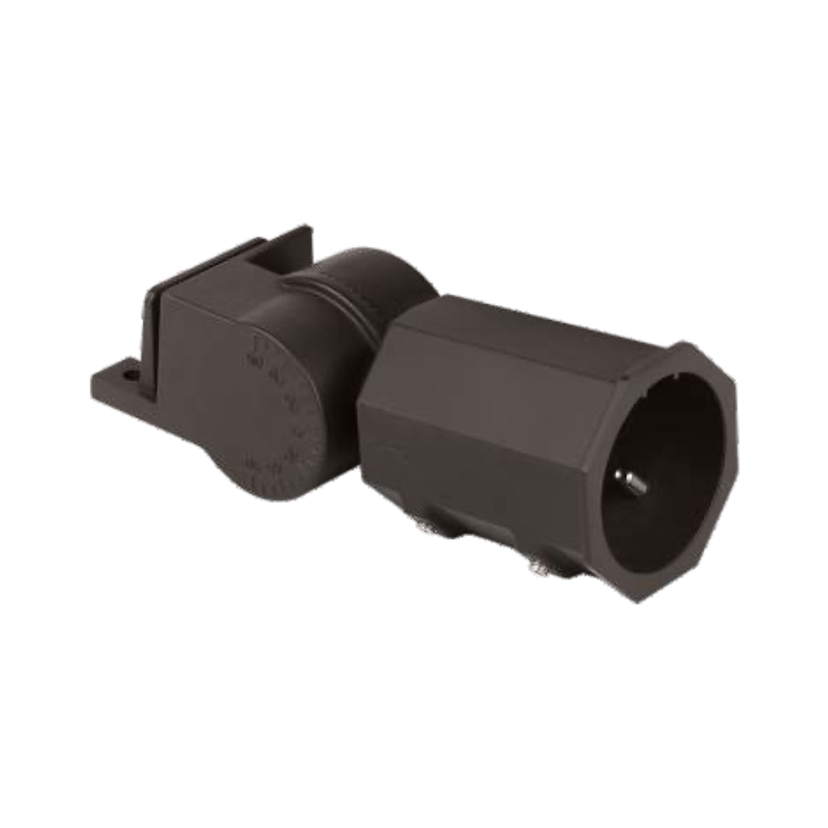 Slipfitter mount for SBXT3DB area lights with 2.44 inch inside diameter for secure light fixture attachment