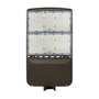 LED Shoebox Area Light - 3 CCT - 310/280/260/240W with dual LED panels and dark bronze finish