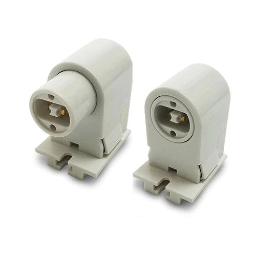 Lampholder SETS For R17D Tubes stationary and plunger-type sockets for HO tube lighting applications