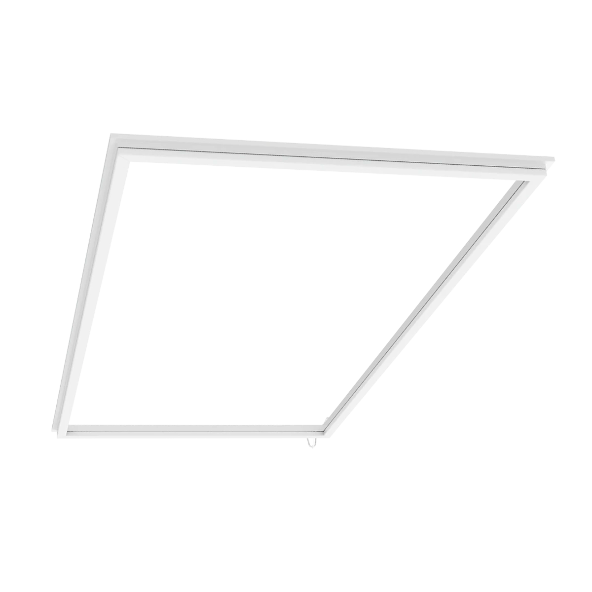 2x4 LED Frame Light 5 CCT with adjustable wattage for suspended ceilings and 0-10V dimming control panel