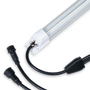 5ft Cooler Freezer LED Tube 25W with connectors for easy installation in refrigerated displays and walk-in coolers