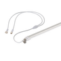 6ft LED refrigerated display case light with connectors, 30W, 5500 lumens, 5000K daylight, IP65 rated housing