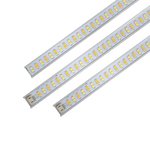 Three 4ft LED light strips with magnetic backing for the LED Magnetic Retrofit Kit for 2x4 Parabolic Troffer 5-CCT.