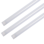 Three frosted screw-in lenses for LED Magnetic Retrofit Kit for 2x2 Parabolic Troffer lighting upgrade